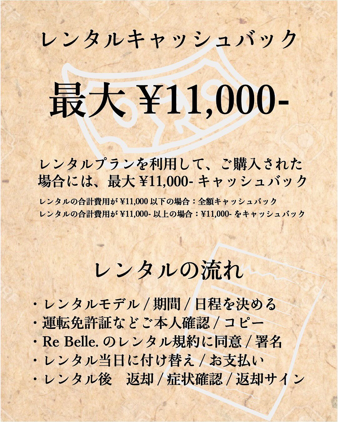 【Re Belle.レンタルホールスタート✨】