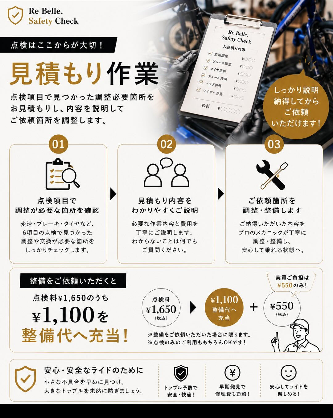 【 Re Belle. Safety Check.スタート】